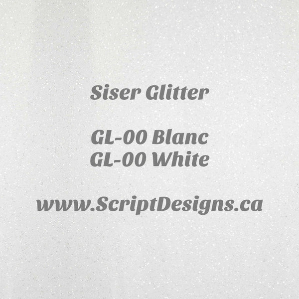 GL02 Black – Glitter HTV